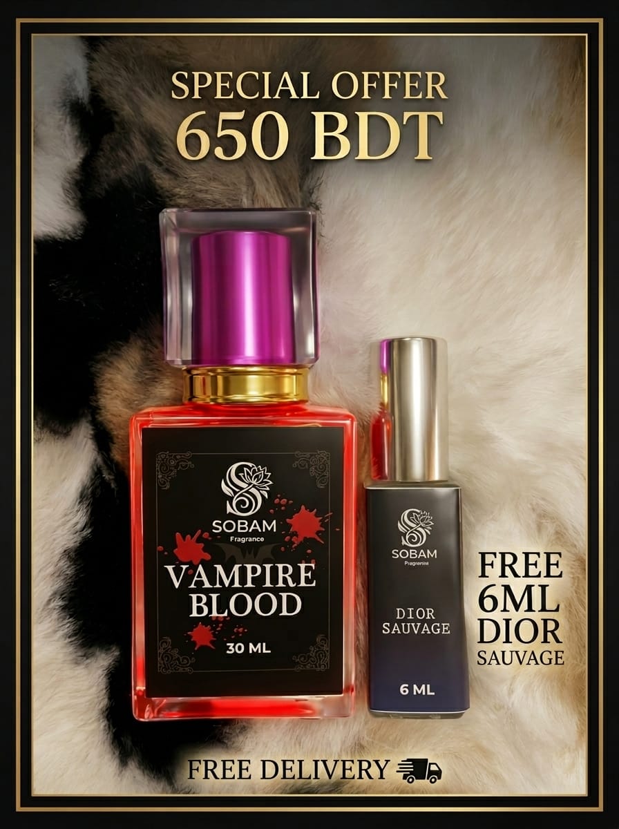 30 ML Vampire Blood get 1 free 6ML Doir savage